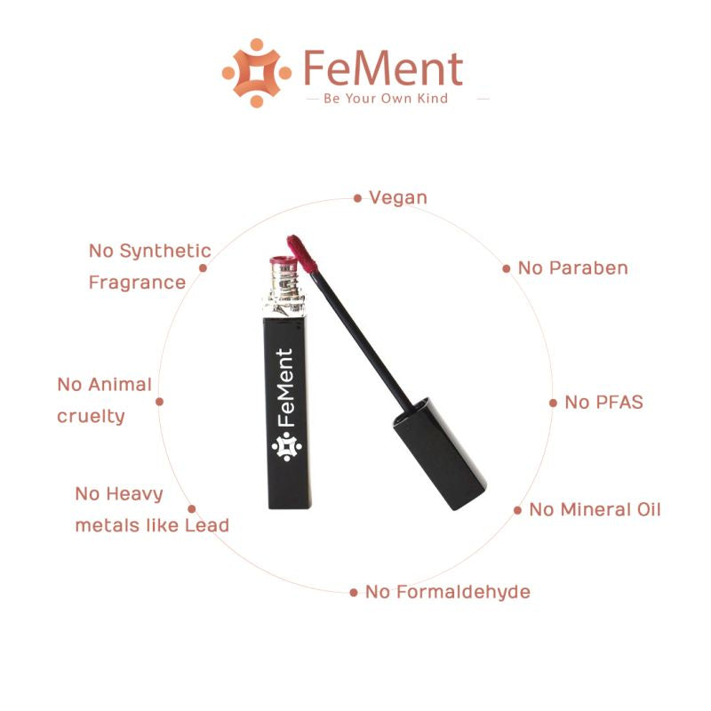FeMent Clean Matte Liquid Lipstick - SHOW OFF