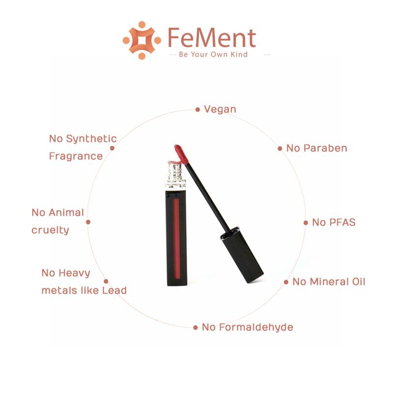 FeMent Clean Matte Liquid Lipstick -LIT